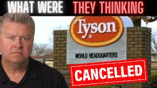 Tyson Foods Boycott Leads To Investors Pulling The Plug [upl. by Notsehc]