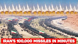 IRANS SECRET Weapon Revealed Doomed Ballistic Missiles Can Launch 100000 Missiles in Minutes [upl. by Bibah541]