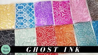 Rinea Ghost Ink NEW TECHNIQUES for AFCI Creativation 2018 [upl. by Myna]