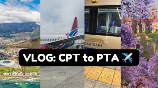 VLOG RELOCATING FROM CAPE TOWN TO PRETORIA [upl. by Largent]