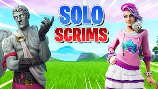 SOLO SCRIMS  LIVE  FORTNITE BATTLE ROYALE [upl. by Sharline]