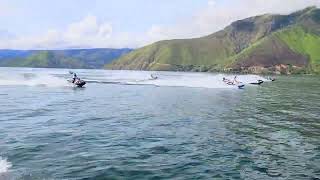 Aquabike Race 2 endurance danau Toba 2024 [upl. by Anelem]