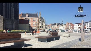 Opening nieuwe markt Oudenaarde [upl. by Indys]