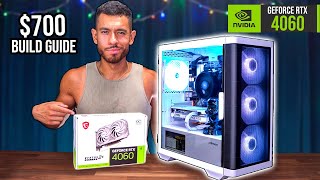 Build the Best RTX 4060 Gaming PC for 700 [upl. by Dodson]