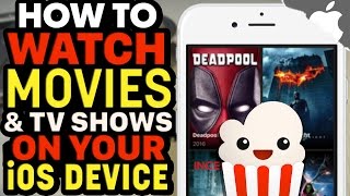 How To Get POPCORN TIME on your iOS Device NO JAILBREAK NO COMPUTER iPhone iPad iPod Touch [upl. by Janith584]