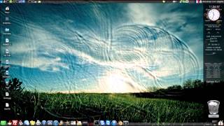 Backbox 313 Linux3D desktop effectsamp Compiz Fusion [upl. by Jones293]