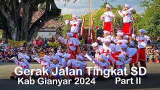 Lomba Gerak Jalan Kreasi dan Inovasi Tingkat SD Putra Sekabupaten Gianyar 2024 Part II [upl. by Ennaxor]