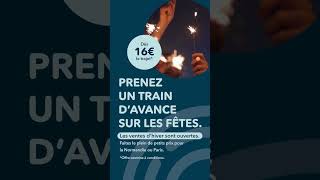 Profitez des petits prix en train pour les fêtes [upl. by Llenyaj]