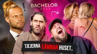 ALLA TJEJER DRAR HEM REAGERAR PÅ BACHELOR [upl. by Sudoeht872]