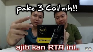 Review RTA Triple Coil Azeroth Coilart [upl. by Rama449]