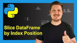 Slice pandas DataFrame by Index in Python Example  Split at Particular Row  How to Divide Data [upl. by Lraed375]