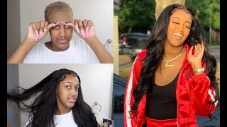 HOW TO LAY LACE FRONTAL WIG FOR BEGINNERS [upl. by Studley]