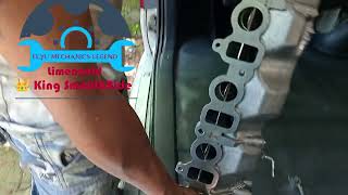 EGR valve cleaning and Manifold Cleaning Hi Ace amp 3 Layers Mulye installation [upl. by Otanutrof]