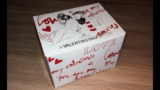 dm Lieblinge  valentinstagEDITION  Februar 2018  Unboxing [upl. by Elleinnod]