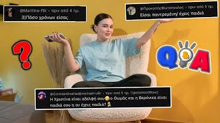 ΑΠΑΝΤΑΩ ΣΤΙΣ ΑΔΙΑΚΡΙΤΕΣ ΕΡΩΤΗΣΕΙΣ ΣΑΣ  QampA Sofia FT [upl. by Refiffej]