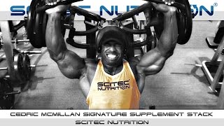 Cedric McMillan Signature Supplement Stack – Scitec Nutrition [upl. by Bast]