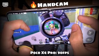 Recall for Revange 🔥  Solo vs Squad Poco X6 Pro  90fps Handcam Gameplay  BGMI  Pubg Mobile [upl. by Kramer53]