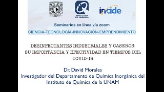 DESINFECTANTES INDUSTRIALES Y CASEROS SU IMPORTANCIA Y EFECTIVIDAD EN TIEMPOS DEL [upl. by Claudelle532]