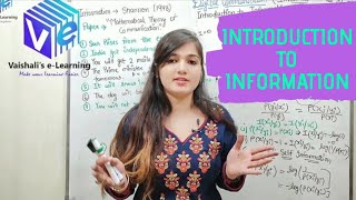 L 1  Part 1  Introduction to Information  Information Theory amp Coding  Digital Communication [upl. by Lytsyrk]