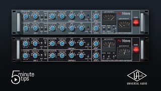 5Minute UAD Tips Neve 33609 Compressor [upl. by Colligan164]