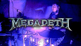 Megadeth  Holy Wars Cover Drum Cam [upl. by Patrich]