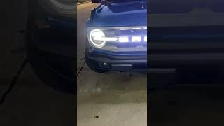 Ford Bronco Grill Lights [upl. by Consalve]