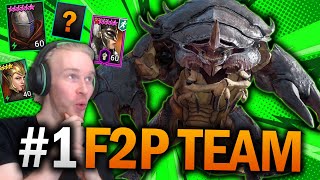 Scarab King MADE EASY Normal  BEST F2P Champion Team  Raid Shadow Legends Doom Tower Guide [upl. by Cordle532]