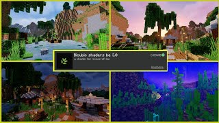 SHADER MCPE ULTRA REALISTIC  Bicubicshaderbe30 [upl. by Farrington483]