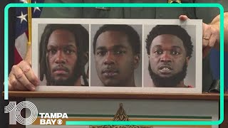 3 gang members arrested for numerous charges revolving around bank fraud in Polk County law enforce [upl. by Amiel4]