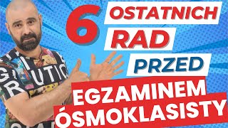 6 ostatnich rad przed Egzaminem Ósmoklasisty  ROCK YOUR ENGLISH EGZ8 2024 [upl. by Scotney]