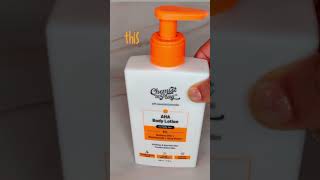 Unbelievable🤯chemistatplaybodylotion skincare aha niacinamide tanremovalbrightensbodycare [upl. by Noelc]