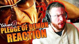 INCREDIBLE GUITAR  PLEDGE OF DEMON YAKUZA 0 OST REACTION [upl. by Fanya]