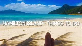 Hamilton Island Things to do Activities Hamilton Island Vlog [upl. by Danie441]