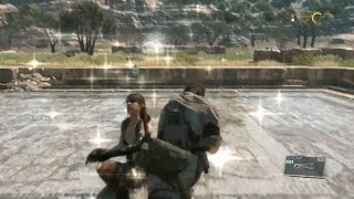 MGSV TPP  Mission 11  Cloaked in Silence  CQC only [upl. by Ahtibat]