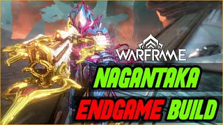 WARFRAME NAGANTAKA BUILD  BEST CROSSBOW FOR STEEL PATH [upl. by Berna777]