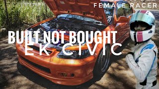 Built Not Bought EK Civic amp 20 Yr Old Female Circuit Racer  SKUNK LIFESTYLE EPISODE 18 [upl. by Kennard]