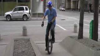 Calgary Trials Unicycle [upl. by Ahsatan867]