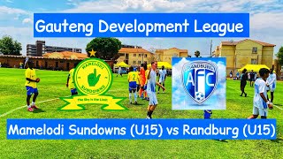 HIGHLIGHTS  Mamelodi Sundowns U15 vs Randburg U15  Gauteng Development League [upl. by Castillo872]