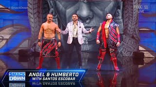 Angel amp Humberto Entrance  WWE SmackDown January 12 2024 [upl. by Nets47]