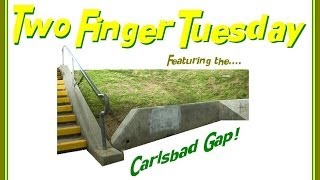 Tech Deck Carlsbad Gap Two Finger Tuesday 2414 [upl. by Rotciv]