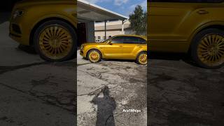 Kodak Black’s Bentley Bentayga on 24’s Painted by thehitfactorycustoms [upl. by Gurango]