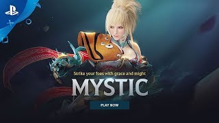 Black Desert  New Class Update Mystic  PS4 [upl. by Ailasor]