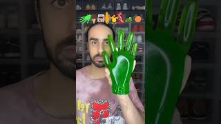 FOod ASMR eating green gummy hand other SANCKS🤣 gummi food satisfying relatable [upl. by Okihsoy29]