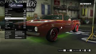 GTA V Transforming the Declasse Stallion into a 70 Hemi Barracuda Beast [upl. by Ynnelg464]