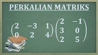 MATRIKS Cara mudah perkalian matrik berordo 2x3 dengan 3x2 [upl. by Anna-Maria]