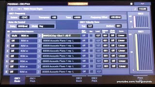 How to adjust KORG KRONOS Sounds for KORG NAUTILUS [upl. by Edette917]