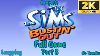 The Sims Bustin Out Stage 8 Club Rubb All Challenges Complete PS2 UHD [upl. by Airbmat81]