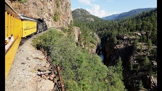 Durango amp Silverton Railroad – Part 1 with Driver Passenger and Lineside Views [upl. by Babbie]