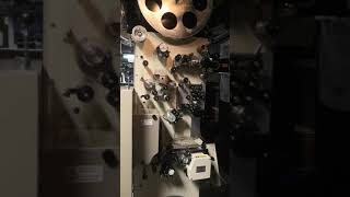 35mm Kinoton FP38 E Présentation du projecteur par un projectionniste de la cinémathèque française [upl. by Ramiah721]