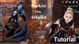 Mir4 Darkist PVP  Darkist vs Arba Combo Tutorial for PK and Duel  ‼️‼️ [upl. by Epps]